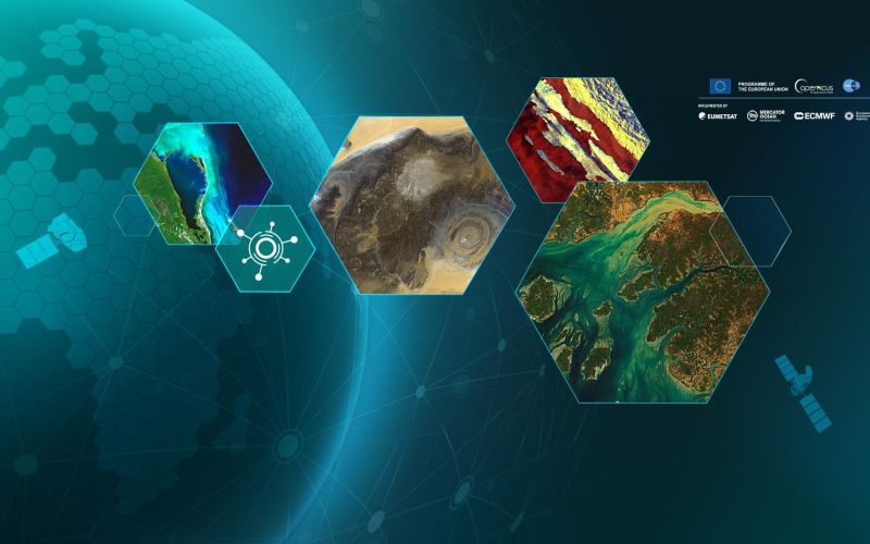 Wizualizacja danych Copernicus i EUMETSAT