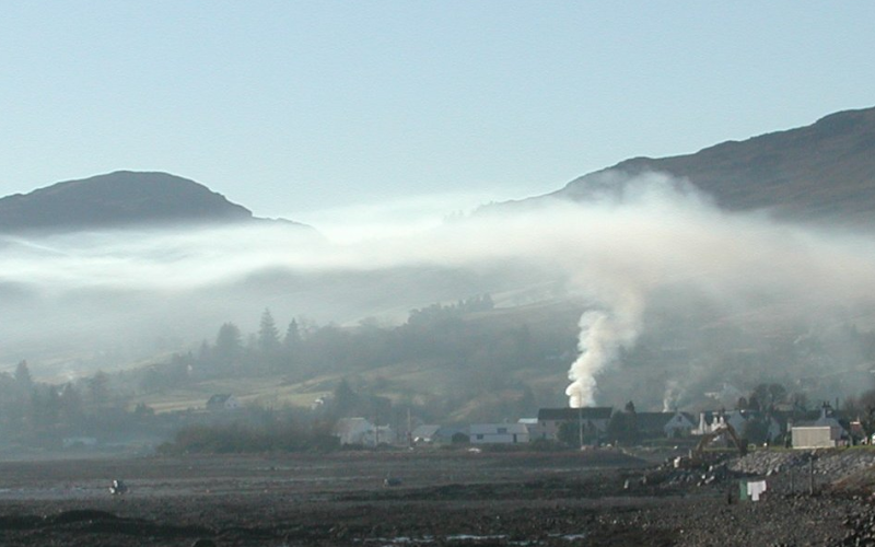 Inwersja termiczna w zimie i jej wpływ na jakość powietrza